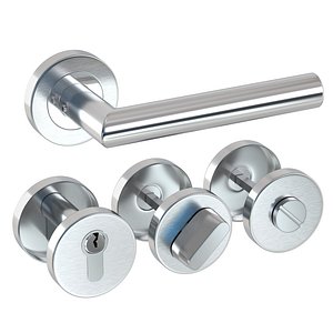 Door Handle with Lock DH-0204-L