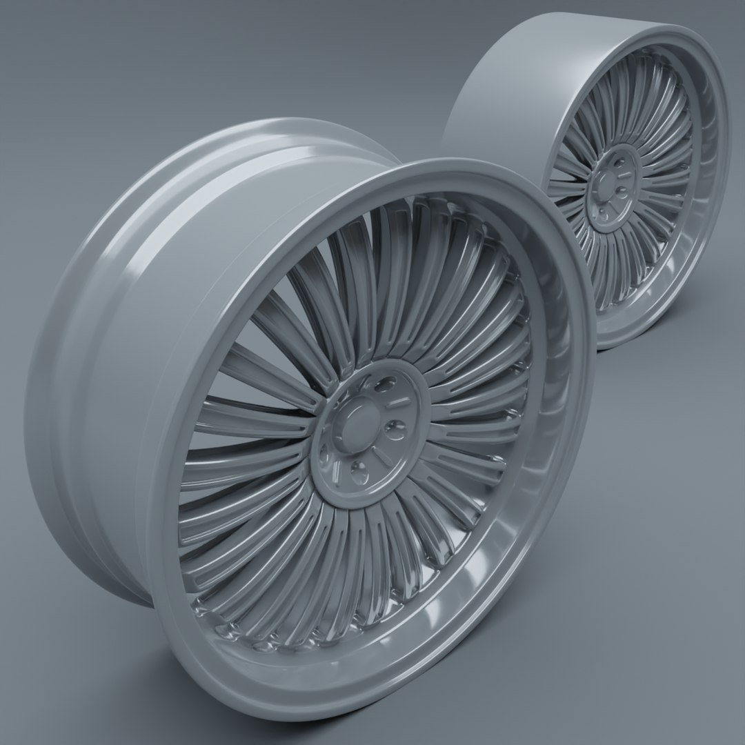Car Rims Model - TurboSquid 1728171