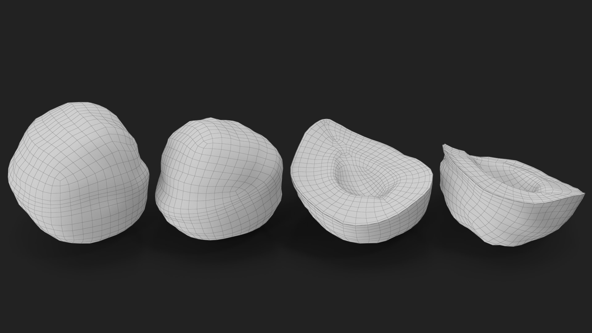 3D Hazelnuts https://p.turbosquid.com/ts-thumb/Zd/6pTv0O/CM/wireframe_04/jpg/1643387599/1920x1080/fit_q87/ae534f2976571113c9912591ce95f3847bae7d14/wireframe_04.jpg