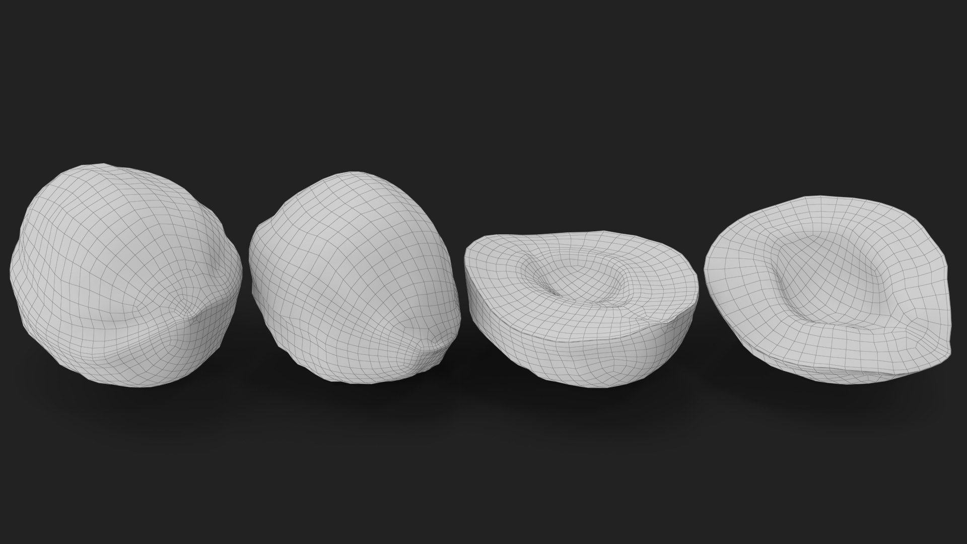 3D Hazelnuts https://p.turbosquid.com/ts-thumb/Zd/6pTv0O/gF/wireframe_02/jpg/1643387574/1920x1080/fit_q87/b42fd8eaf171e5da0493f1eb44f28bca5ac594b3/wireframe_02.jpg