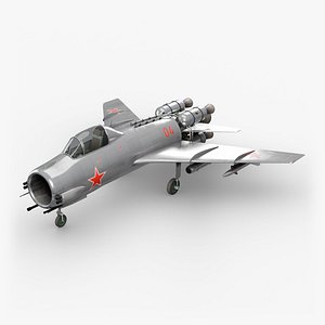 Soviet Space Ship Jet Fighter - Rigged Landing Gear