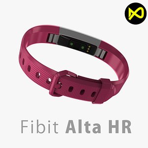 Fitbit Alta HR Fuchsia Steel