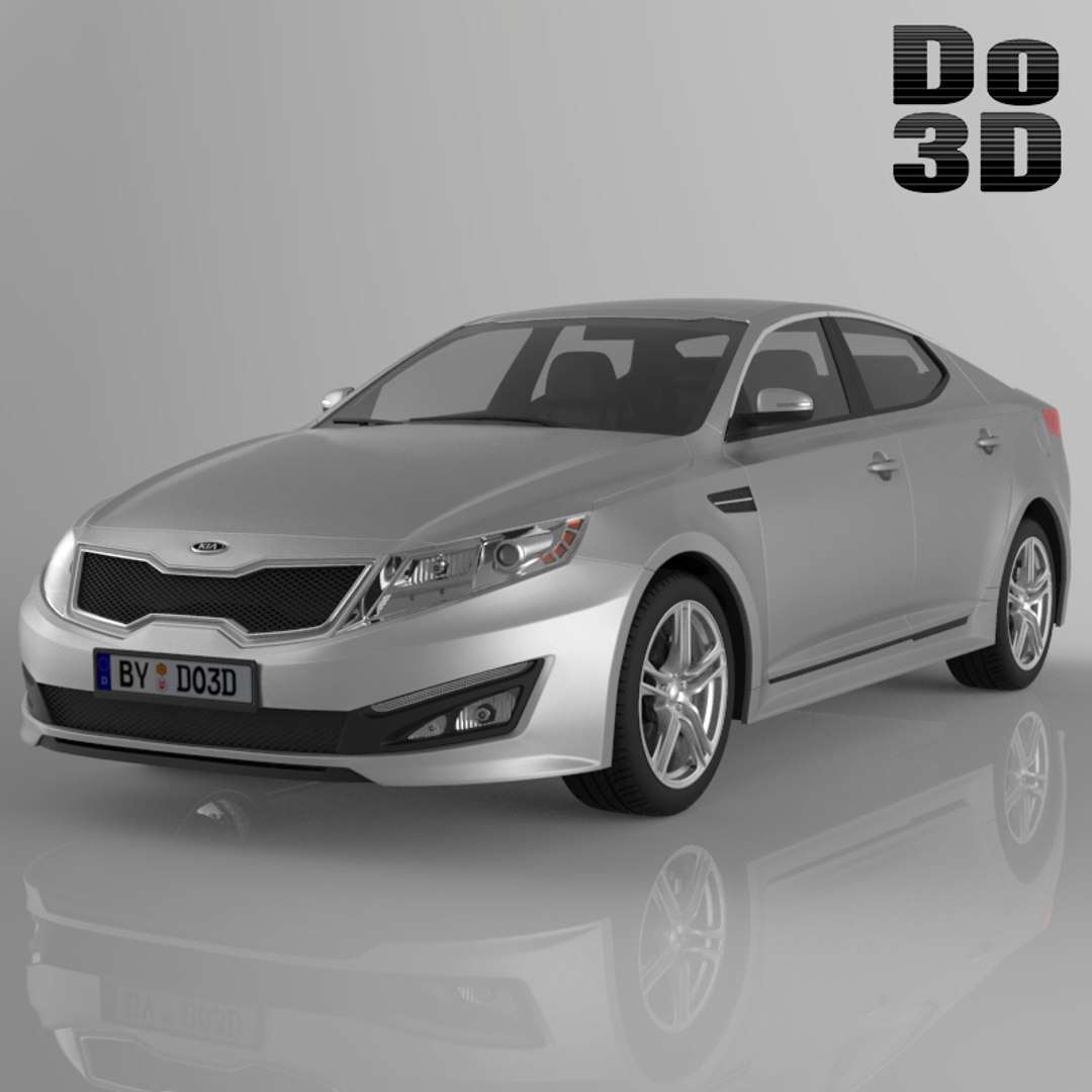 Kia Optima 2013 3d Model