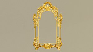 Italian classic Frame mirror 3dModel