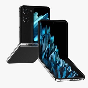 OPPO Find N2 Flip Black 3D