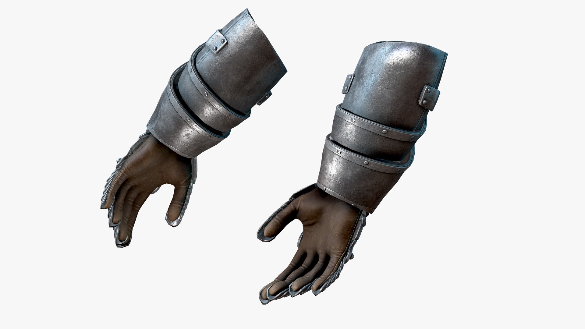 Medieval Leather Glove - 3D model by TheOGSnakeKing