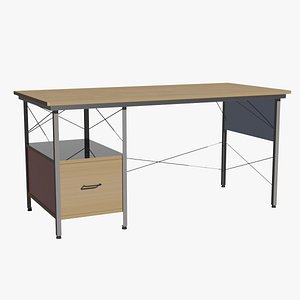 3d herman miller desk model