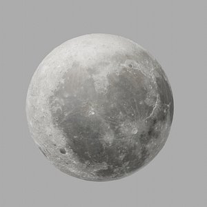 Realistc moon