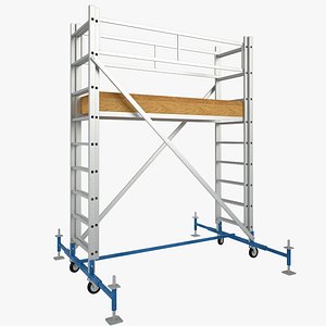 scaffold tower 3d model