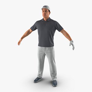 Golf Player with Fur