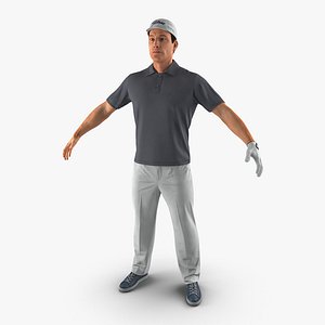 Golf Player with Fur