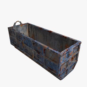 construction dumpster obj