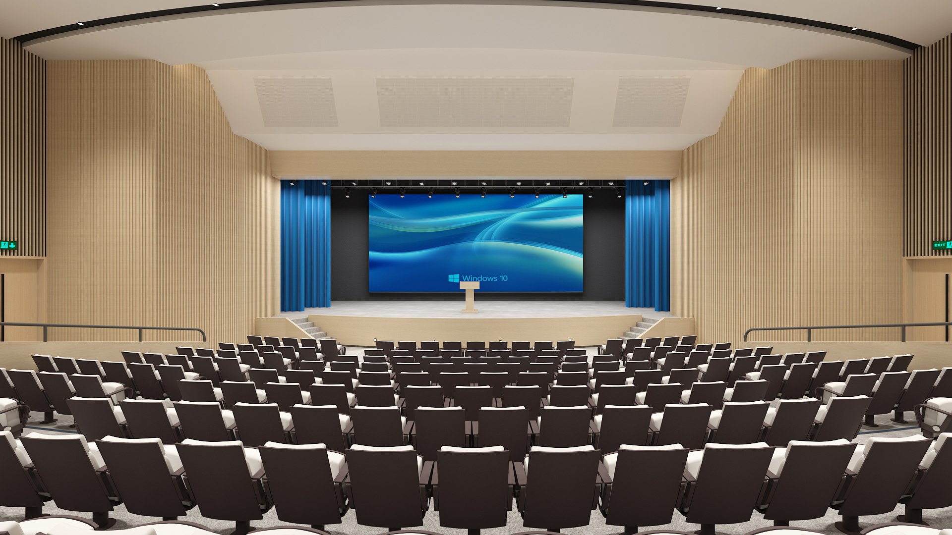 Lecture Hall Collection 05 3D - TurboSquid 2197530