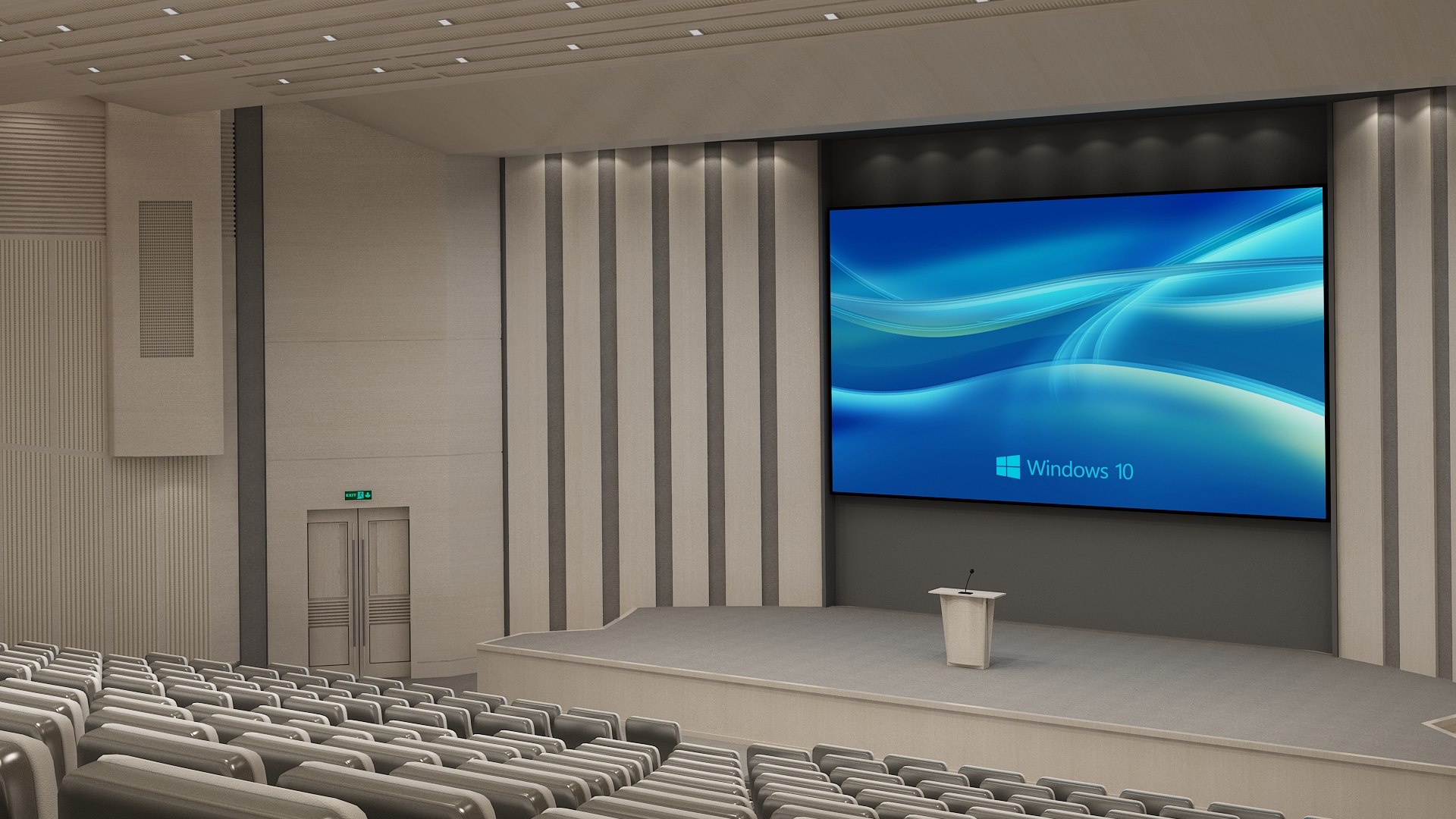 Lecture Hall Collection 05 3D - TurboSquid 2197530