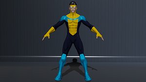 Invincible low-poly