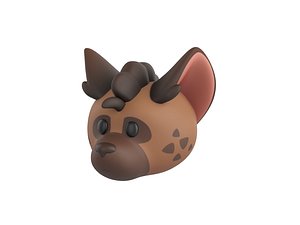 3D model Prop171 Hyena Head