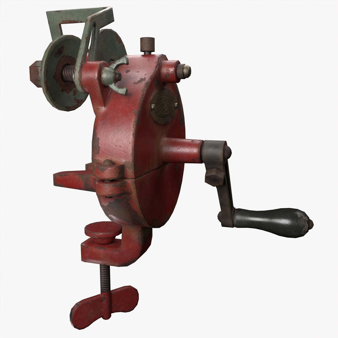 3D Hand crank bench grinder https://p.turbosquid.com/ts-thumb/Zd/U6INVF/vz/3_1/jpg/1731434604/1920x1080/fit_q87/367f243db3310684d106fd8c3937c8f95e944272/3_1.jpg
