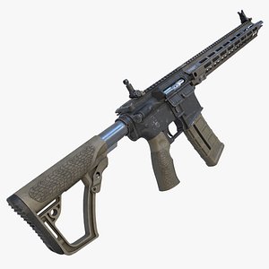 3D Assault Rifle MK18