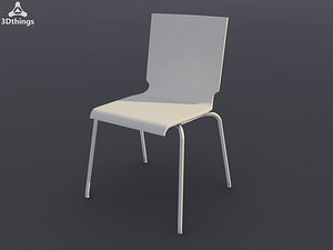 conference chair ole straight-sided 3d model