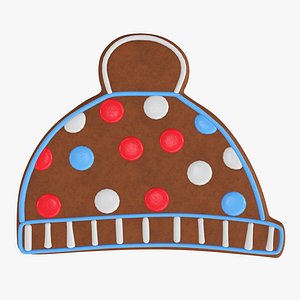 christmas cookie hat 3D