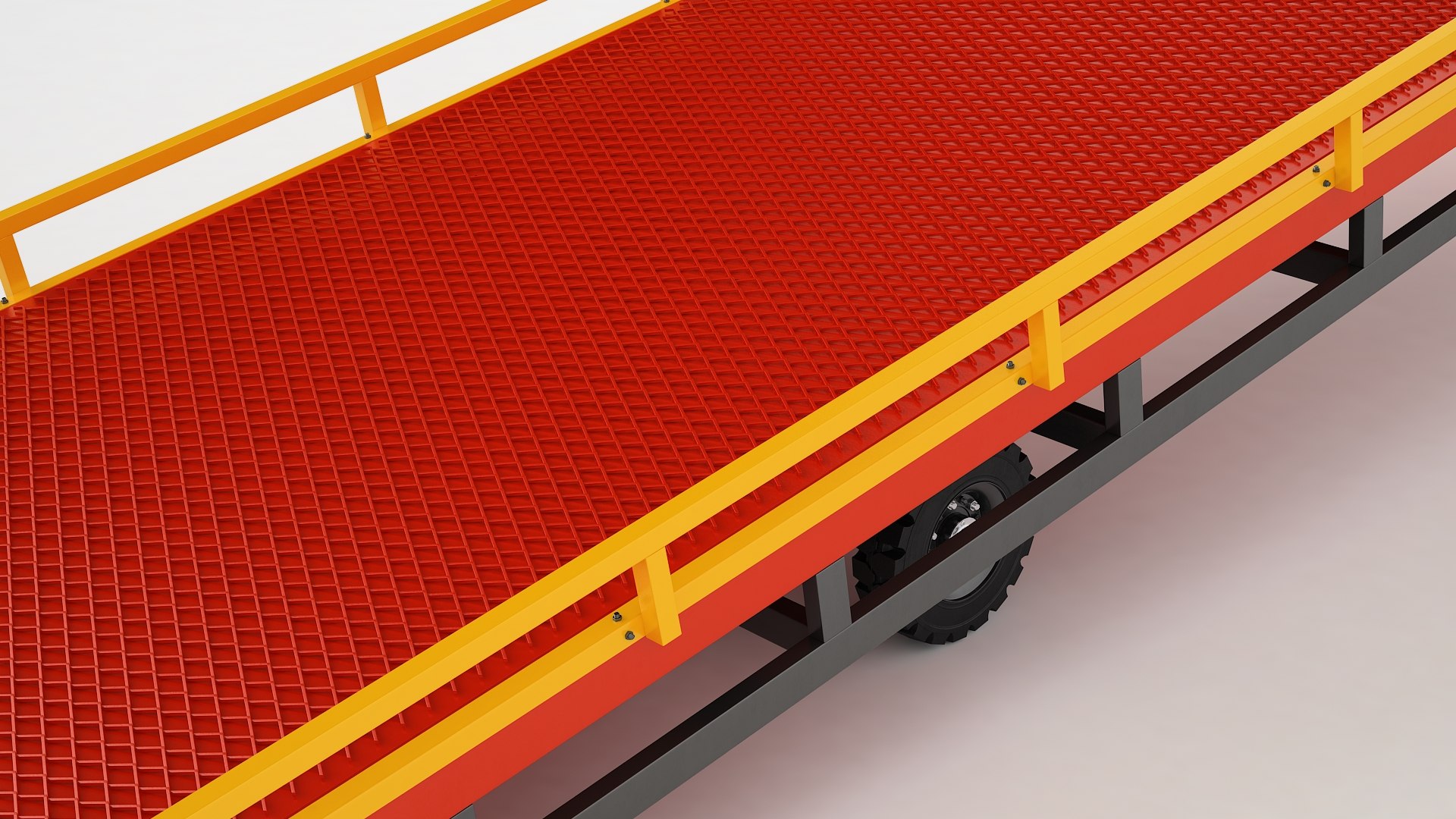Trailer Loading Dock Forklift Ramp 02 3D Model - TurboSquid 2259314