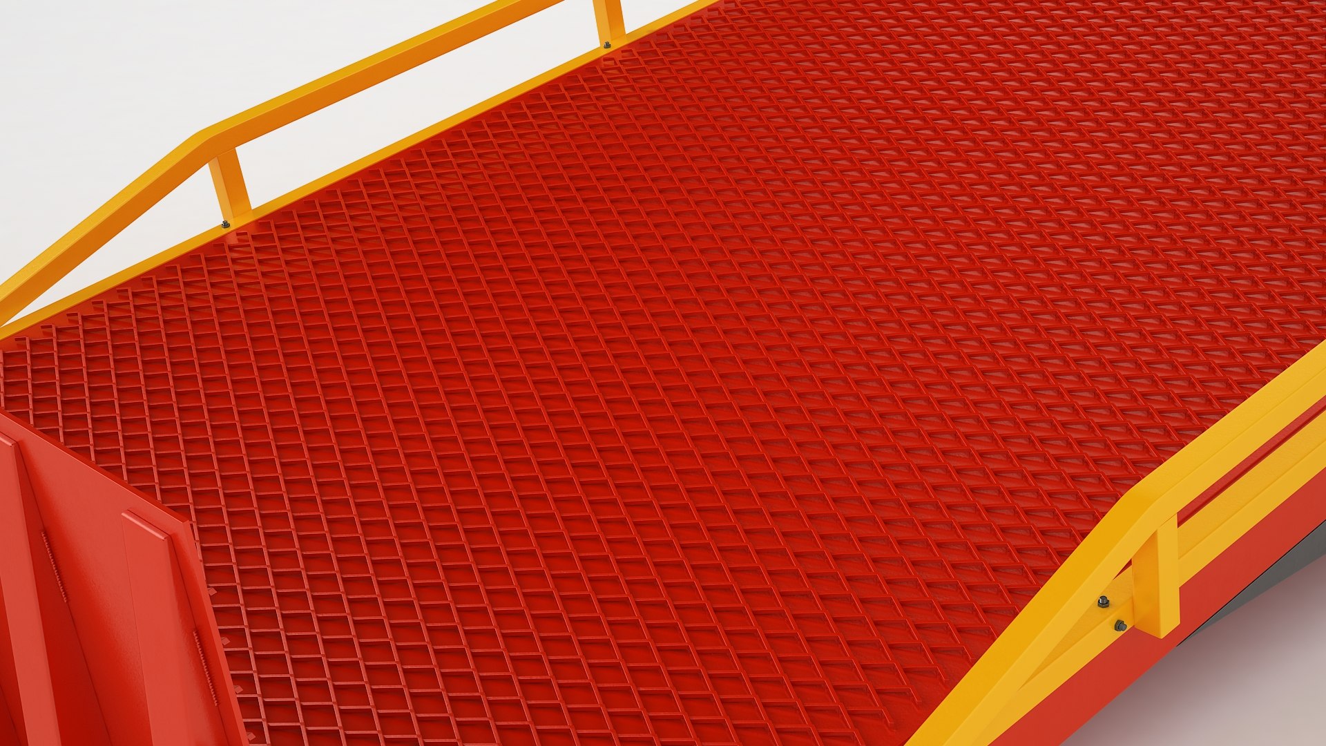 Trailer Loading Dock Forklift Ramp 02 3D Model - TurboSquid 2259314