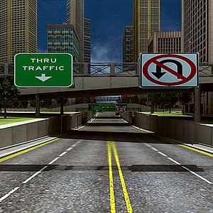 3D city metro 3