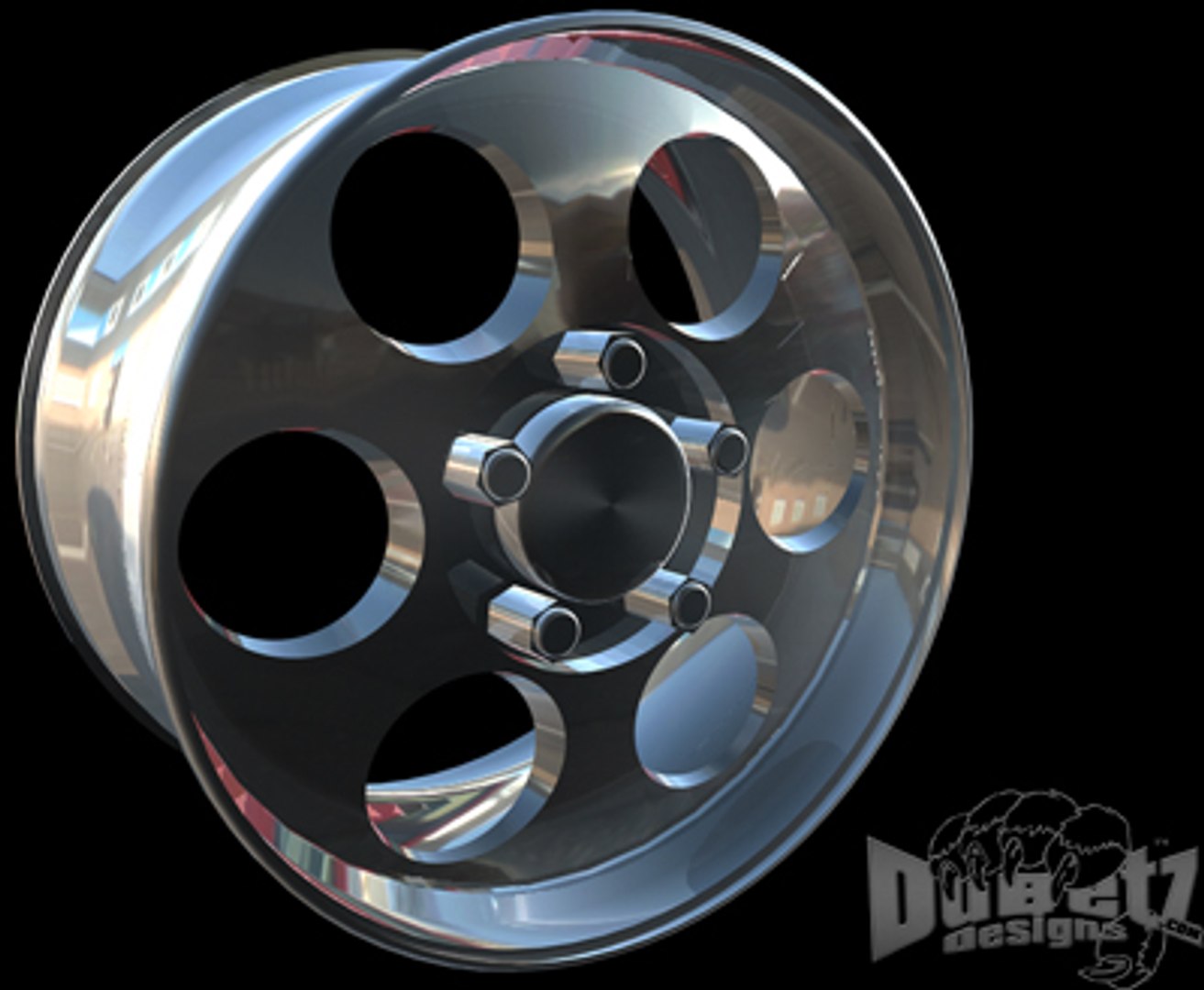3d Model Center Line Wheel Champ