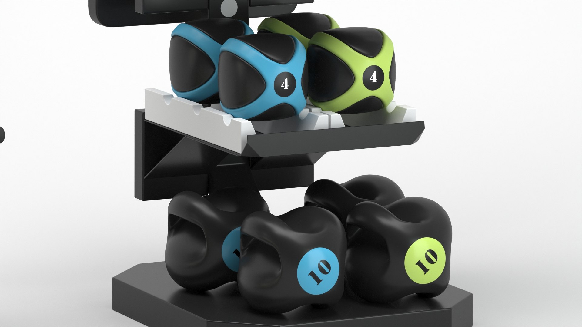 Gym Escape Rack Model - TurboSquid 1680698