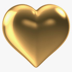 heart gold v3 3d model