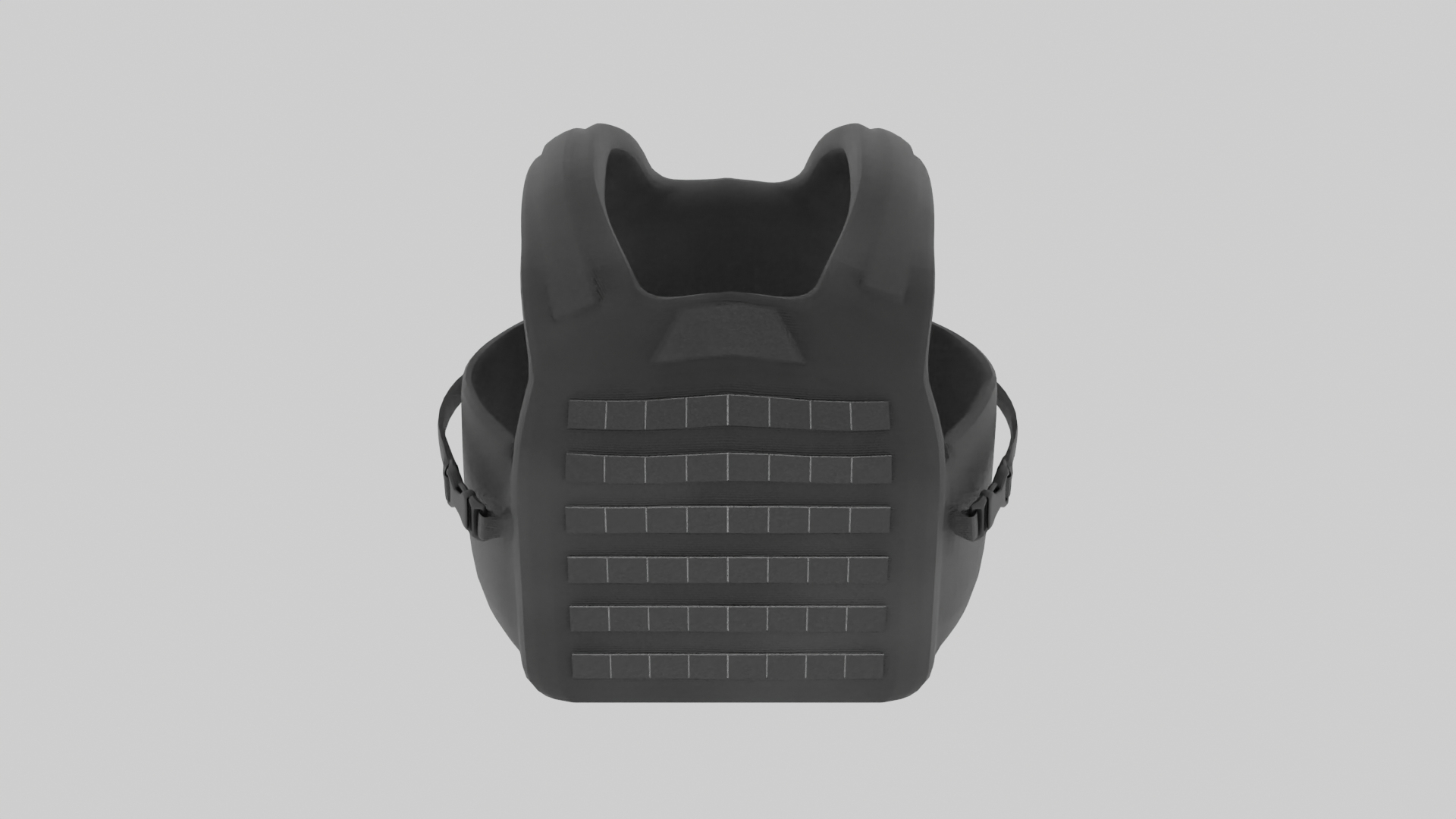 KBH Tactical Ballistic Plate Carrier 3D Model TurboSquid 2135369