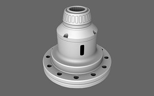 limited slip differential 3d model