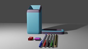 Simple Low Poly Stationary
