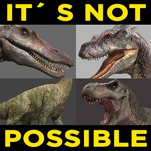 Incredible JP Dinosaur PACK