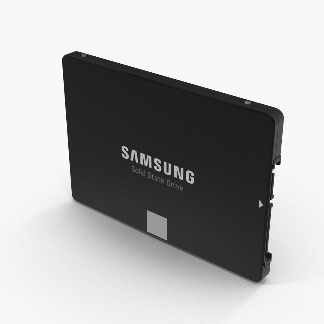 Samsung 860 Evo 3D Model TurboSquid 1287786