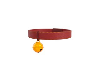 3D model cat collar