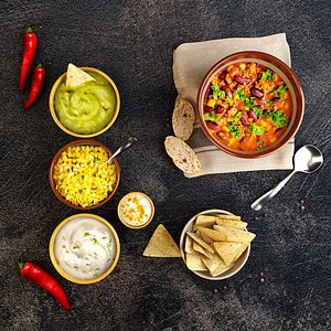 mexican meal chili 3D model