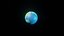 Stilisierte Planet Erde 3D-Modell 2k 4k 8k Texturen
