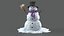 Snowman 3D model
