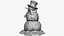 Snowman 3D model