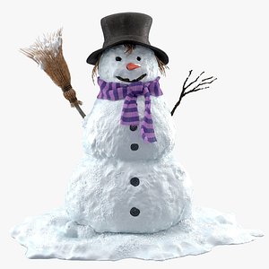 Snowman 3D model