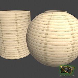 maya paper lamps