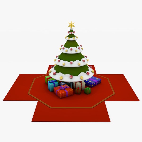 3D christmas tree