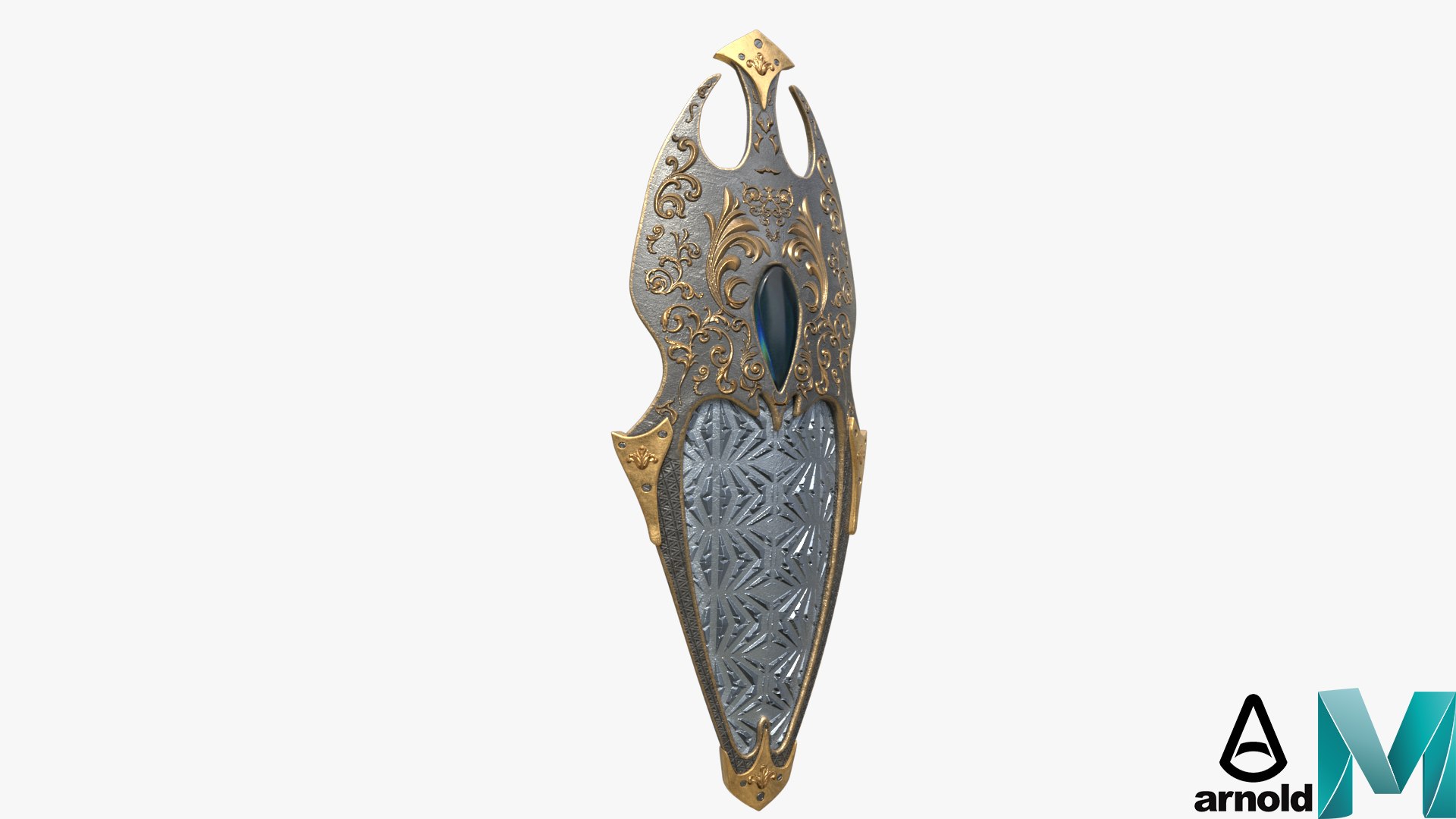 Fantasy Shield Model - TurboSquid 1468058