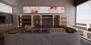 Bakery and Patisserie Store-A4 3D model