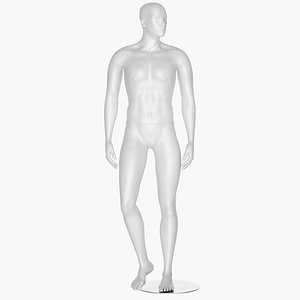 3D Male Mannequin Pose 2 model