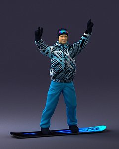 3D scanned human ready