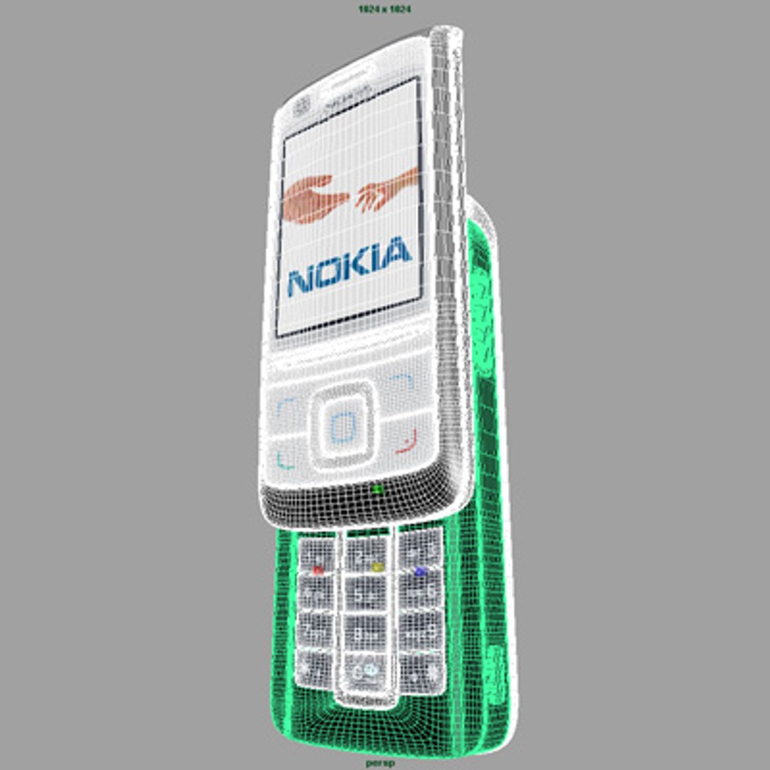 Nokia 6280 3d Model