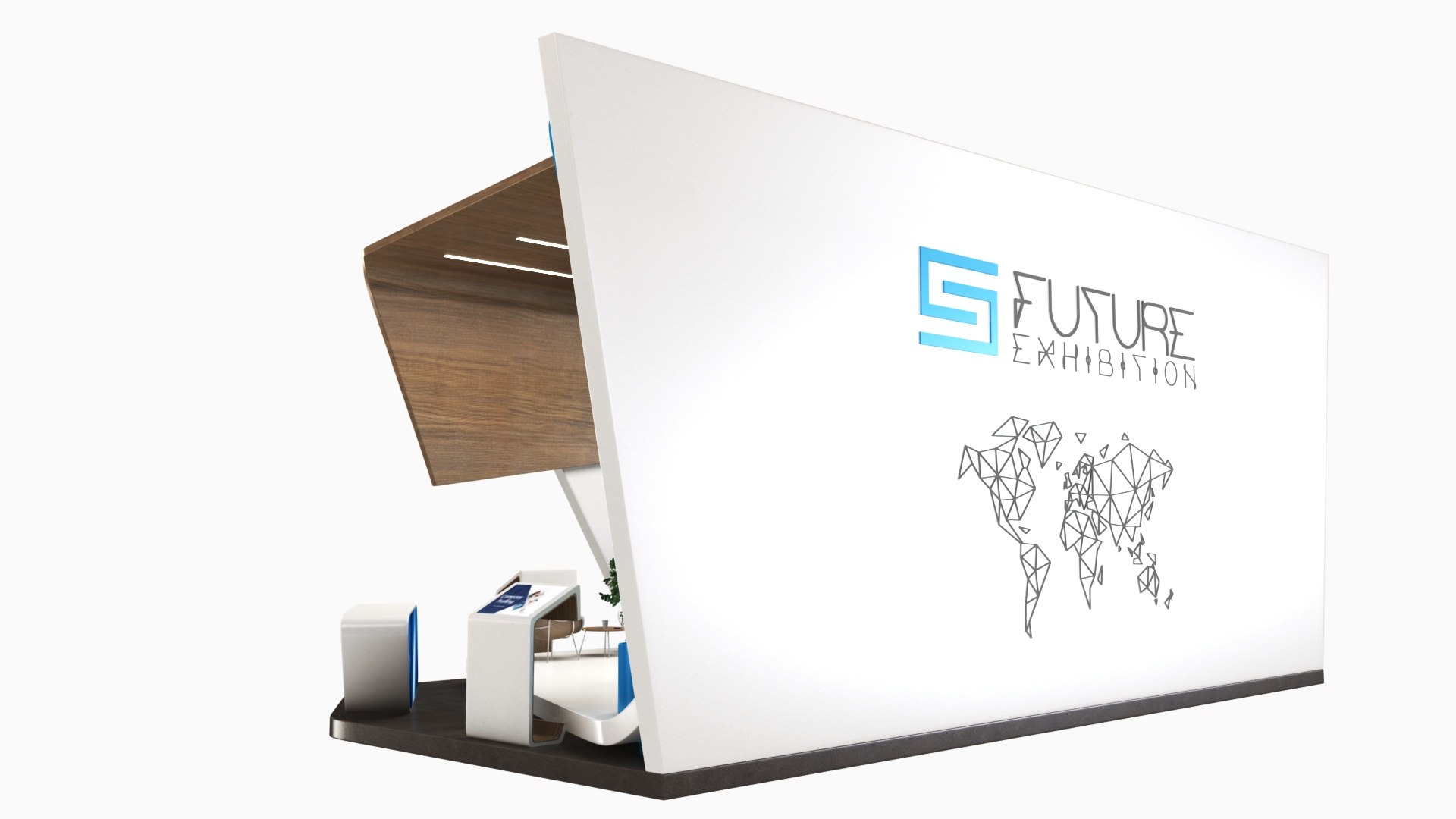 3D Futuristic Exhibition Stand 12 model https://p.turbosquid.com/ts-thumb/Ze/VoHF18/CO/modernexhibitionbooth133/jpg/1653192166/1920x1080/fit_q87/6dc95ad413a1ac7bfea5685ac19c65ea6ddb0bde/modernexhibitionbooth133.jpg