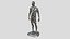 Figurina di uomo strutturata a reticolo